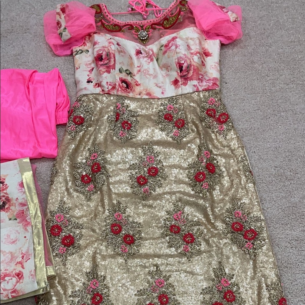 Girlish long dress